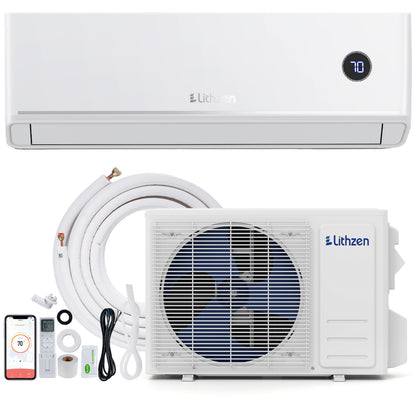 12,000 BTU mini split indoor air handler, view 2