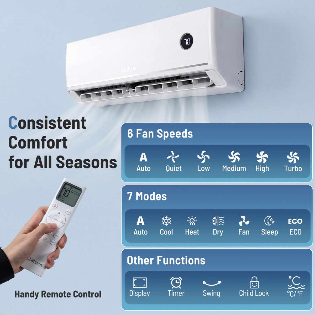 12,000 BTU mini split product image 7