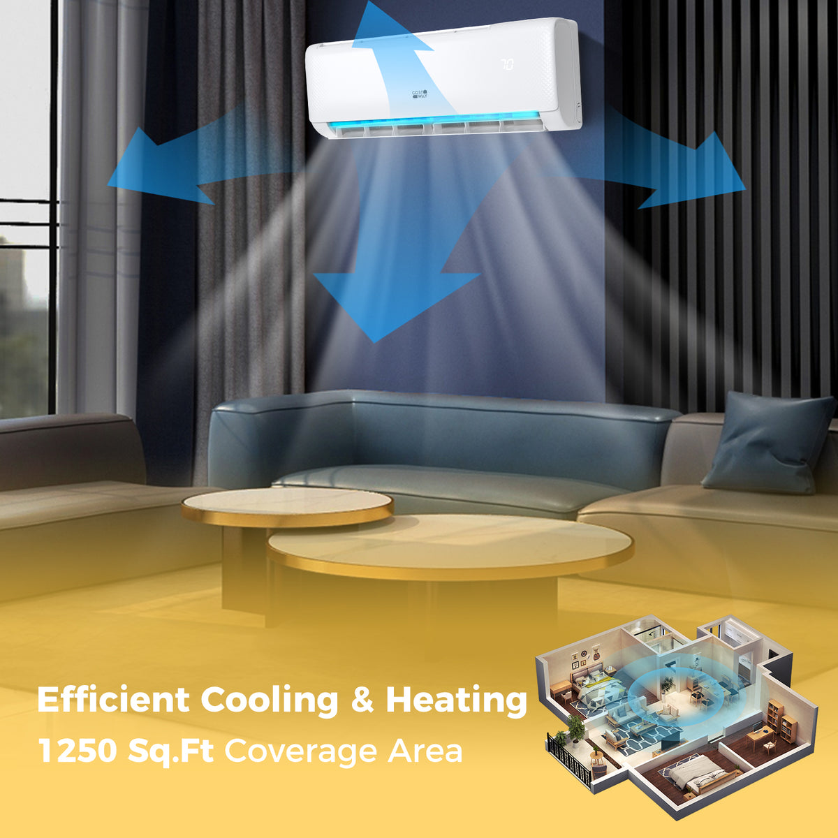 Airtural 18,000 BTU mini split product image 6
