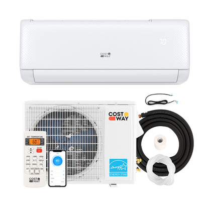 Airtural 24,000 BTU mini split installation kit contents