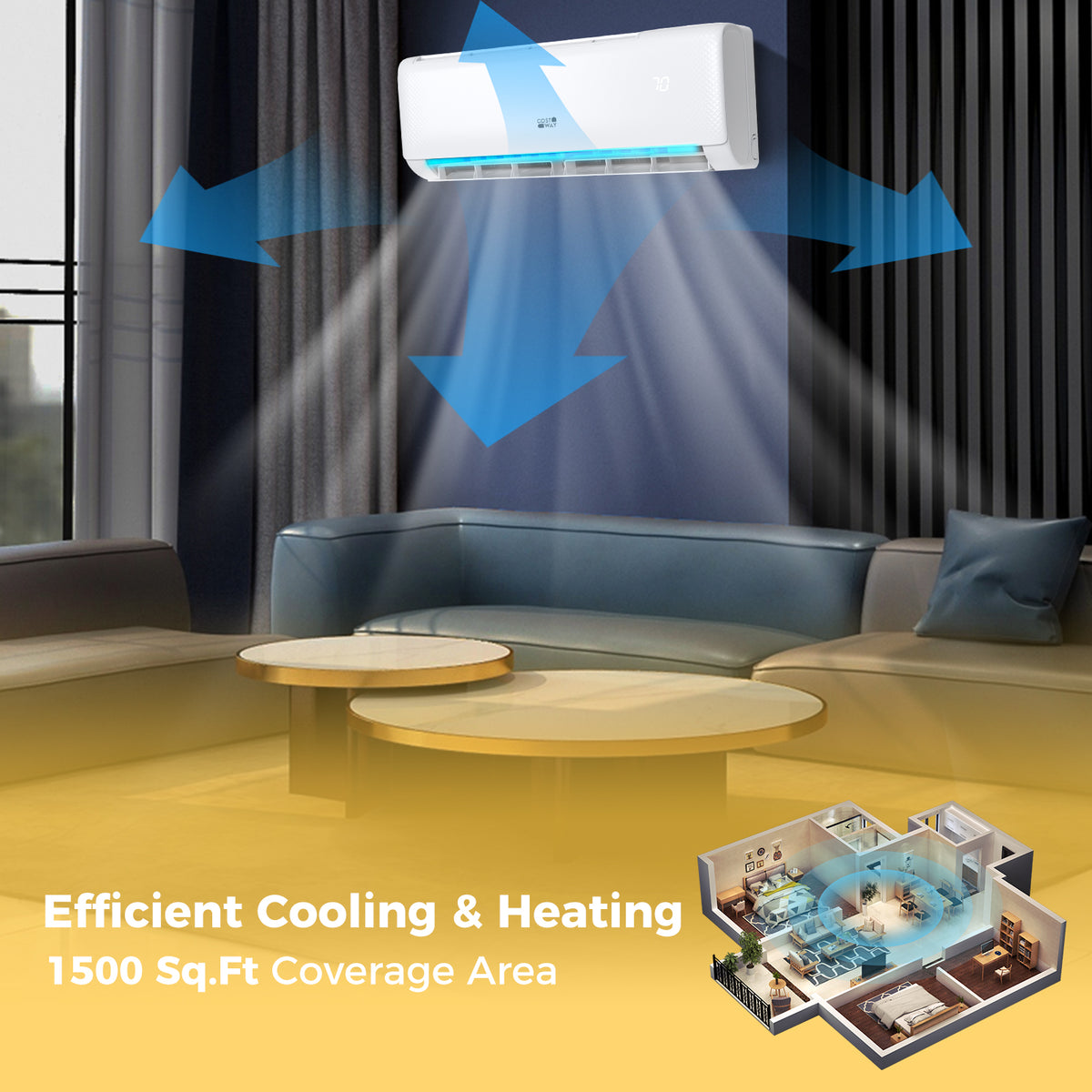 Airtural 24,000 BTU mini split product image 7