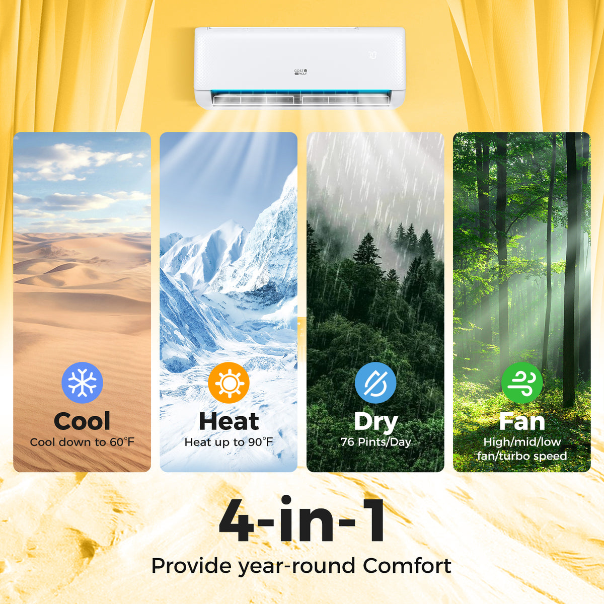 Airtural 24,000 BTU mini split product image 8