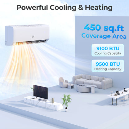 Airtural 9,100 BTU mini split product image 8