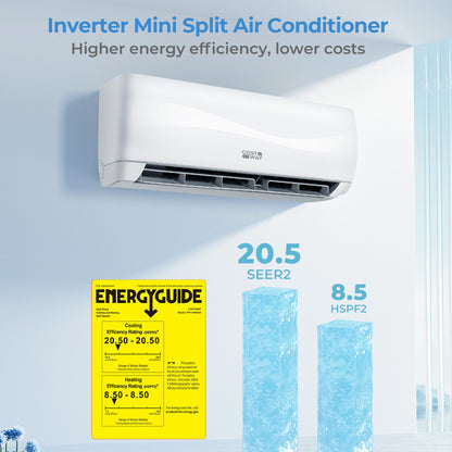 Blast 9,100 BTU mini split remote control, view 3