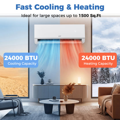 Blast Pro 24,000 BTU mini split product image 7