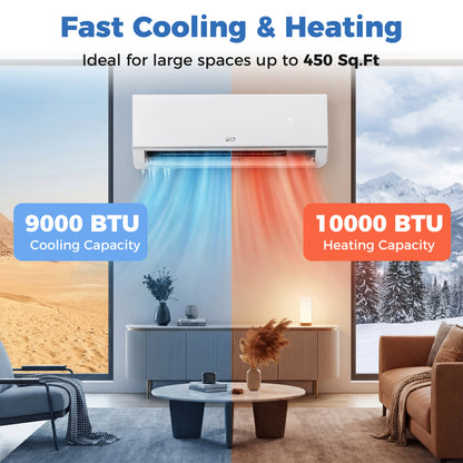 Blast Pro 9,000 BTU mini split product image 6