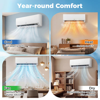 Blast Pro 9,000 BTU mini split product image 7