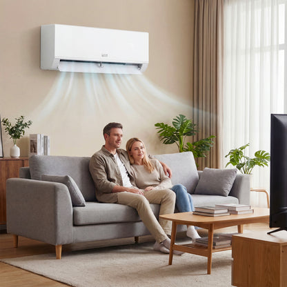 Blast Pro 9,000 BTU mini split installed in a room