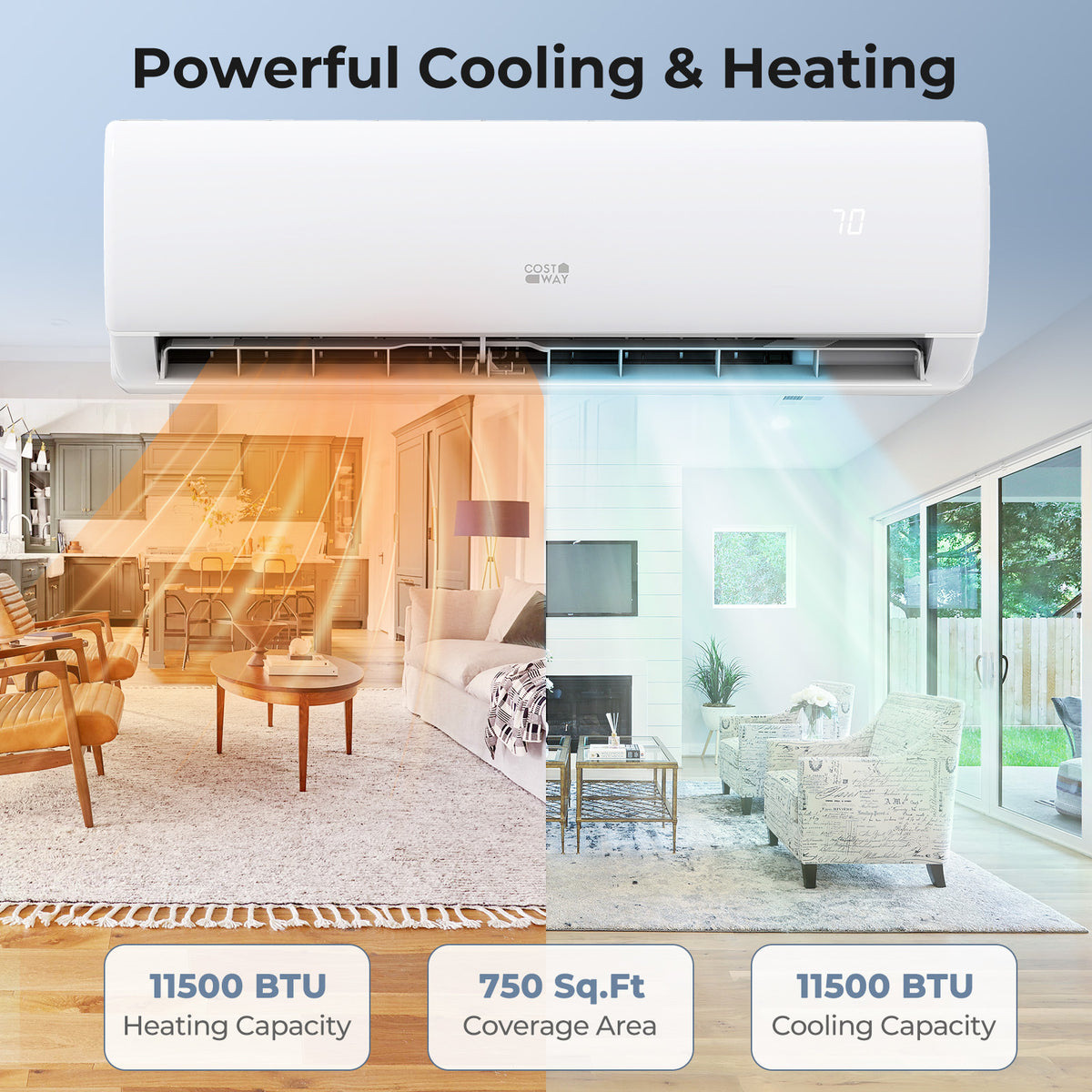 EchoCool 11,500 BTU mini split product image 7