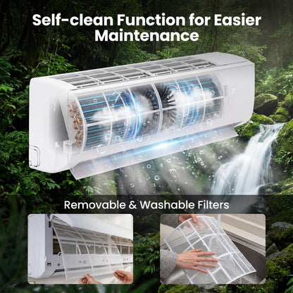 EcoGuard 12,000 BTU mini split indoor air handler