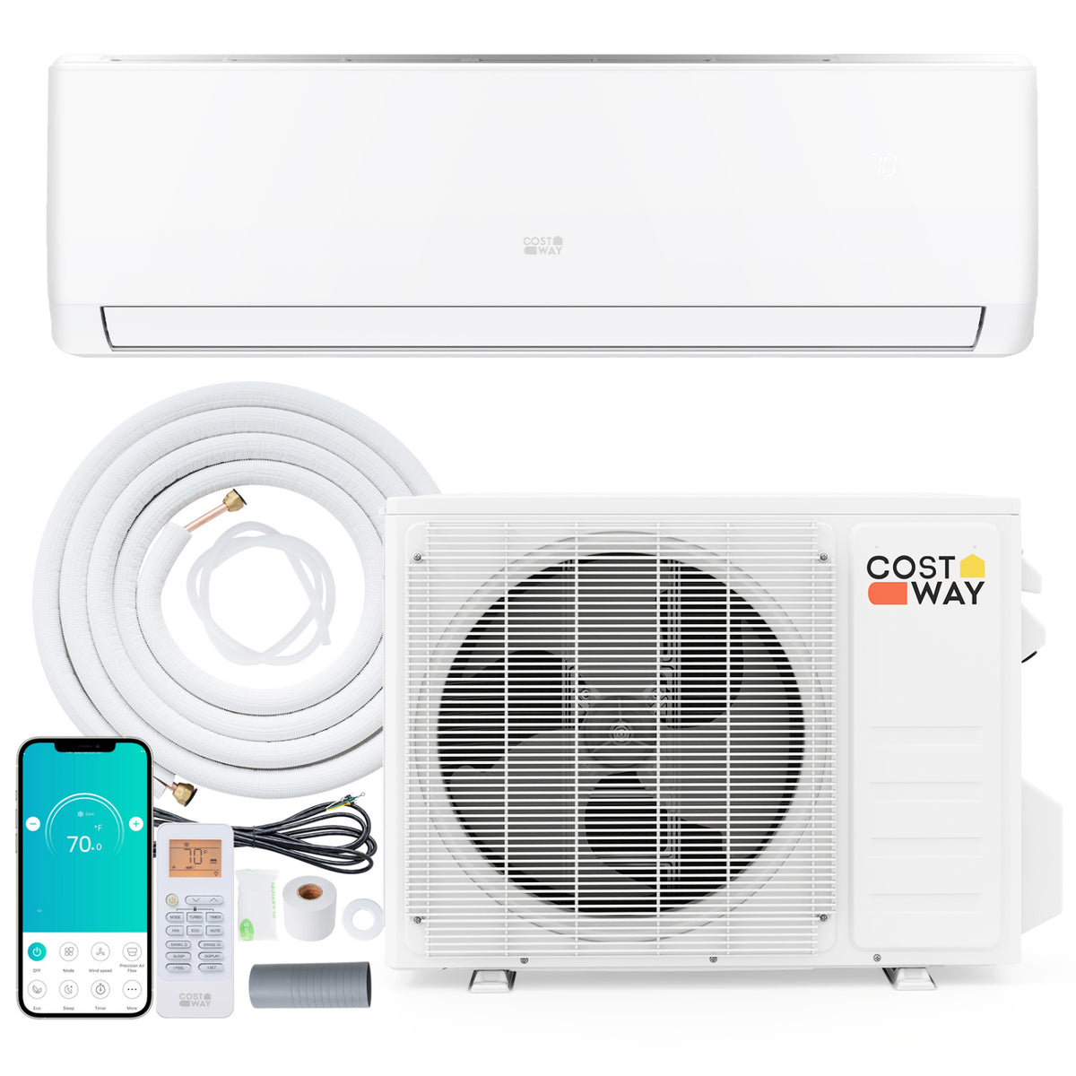 EcoGuard 12,000 BTU mini split product image 5