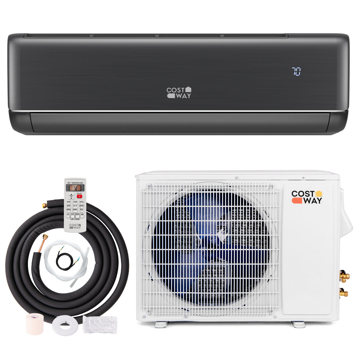 GreyVolt 18,000 BTU mini split remote control