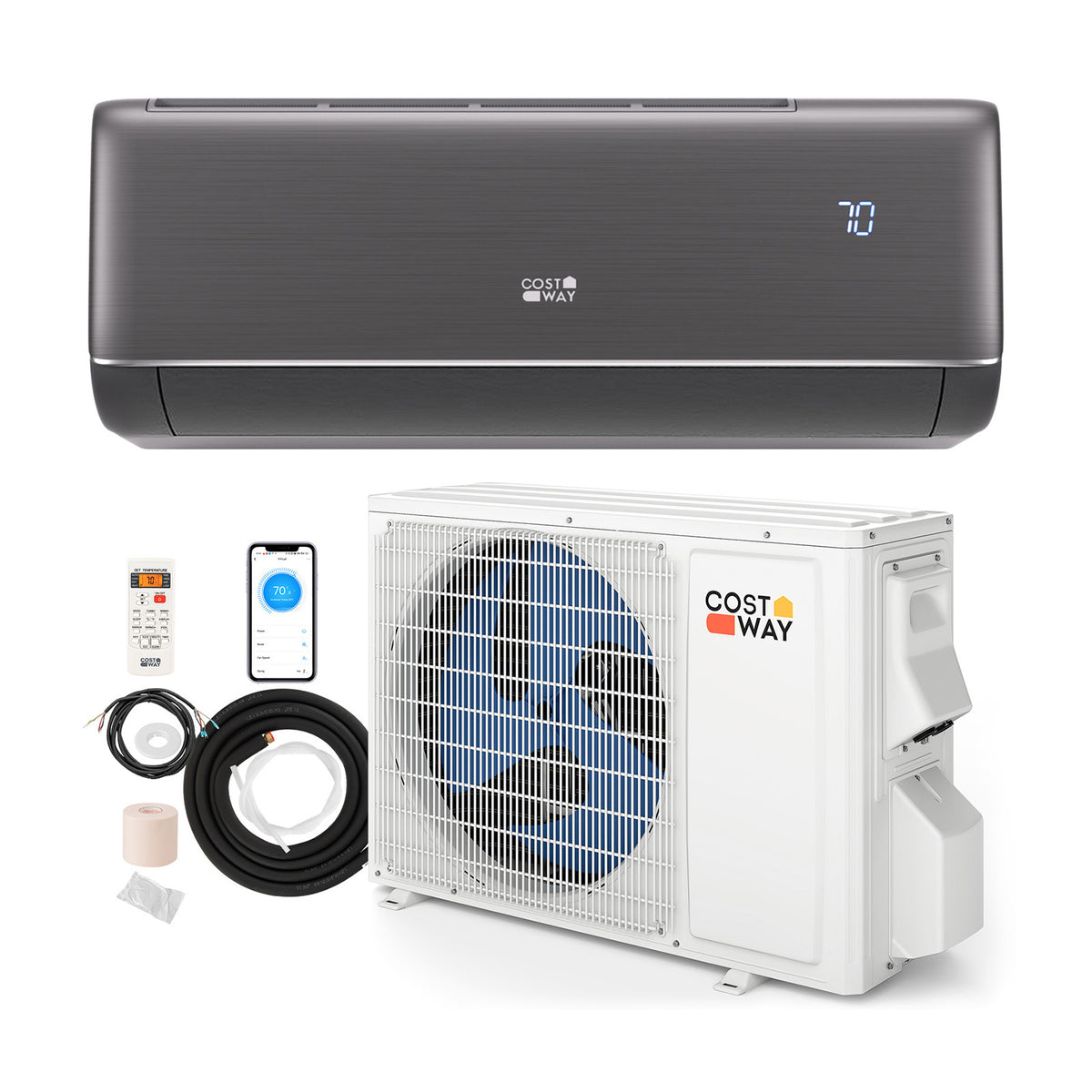 GreyVolt 9,100 BTU mini split product image 6