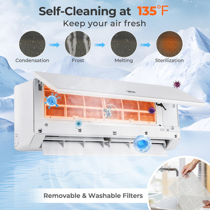 SEERXtreme 12,000 BTU mini split indoor air handler